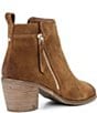 Dune London Paicing Suede Block Heel Ankle Booties - Image 4