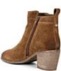 Dune London Paicing Suede Block Heel Ankle Booties - Image 6