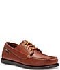Color:Tan - Image 1 - Men's Falmouth Waxee Leather Camp Moccasins