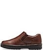 Color:Brown - Image 3 - Men's Newport Leather Slip-Ons