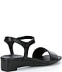 ECCO Astrid Leather Ankle Strap Wedge Sandals - Image 2