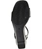ECCO Astrid Leather Ankle Strap Wedge Sandals - Image 6