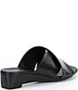 ECCO Astrid Leather Criss-Cross Banded Wedge Slide Sandals - Image 2