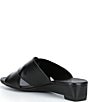ECCO Astrid Leather Criss-Cross Banded Wedge Slide Sandals - Image 4