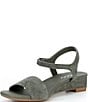 ECCO Astrid Suede Ankle Strap Wedge Sandals - Image 4