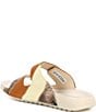 Color:Multi Sand - Image 3 - Cozmo Double Band Slide Sandals