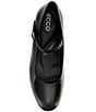 ECCO Elevate Leather Mary Jane Wedge Pumps - Image 5