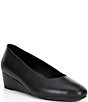ECCO Elevate Leather Wedge Pumps - Image 1
