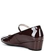 ECCO Elevate Patent Leather Mary Jane Wedge Pumps - Image 3