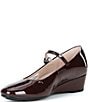 ECCO Elevate Patent Leather Mary Jane Wedge Pumps - Image 4