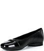 ECCO Elevate Patent Leather Toe Cap Ballet Flats - Image 4