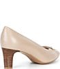 ECCO Elevated Leather Hardware Pumps - Image 2