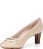 ECCO Elevated Leather Hardware Pumps - Image 4