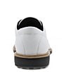 Color:White - Image 3 - Men's Classic Hybrid Water-Repellent Leather Golf Shoes