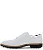 Color:White - Image 4 - Men's Classic Hybrid Water-Repellent Leather Golf Shoes