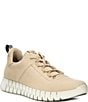 Color:Sand/Sand - Image 1 - Men's Gruuv Leather Sneakers