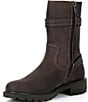 ECCO Metro Vienna Oiled Nubuck Biker Boots - Image 4
