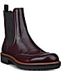 ECCO Metropole Oslo Leather Wingtip Chelsea Boots - Image 1