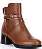 ECCO Sculpted Lx 35 Leather Ankle Booties - Image 1