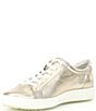 Color:Gold - Image 4 - Soft 7 Mono 2.0 Leather Sneakers