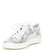 Color:Silver - Image 4 - Soft 7 Mono 2.0 Leather Sneakers