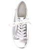 Color:Silver - Image 5 - Soft 7 Mono 2.0 Leather Sneakers