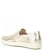 Color:Gold - Image 3 - Soft 7 Woven Leather Slip-On II Sneakers