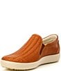 Color:Lion Beige - Image 4 - Soft 7 Woven Leather Slip-On II Sneakers