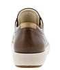 Color:Taupe - Image 3 - Women's Soft VII Leather Lace-Up Sneakers