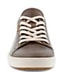 Color:Taupe - Image 4 - Women's Soft VII Leather Lace-Up Sneakers