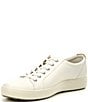 Color:White - Image 4 - Men's Soft VII Leather Sneakers