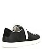 Color:Black - Image 2 - Women's Street Lite Retro Lace-Up Leather Sneakers