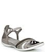 ECCO Women's Flash Leather Ankle Wrap Sandals - Image 1