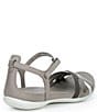 ECCO Women's Flash Leather Ankle Wrap Sandals - Image 3