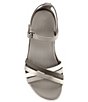 ECCO Women's Flash Leather Ankle Wrap Sandals - Image 5