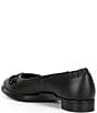 Color:Black - Image 3 - Sculpted LX 15 Bow Ballerina Leather Flats