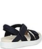 ECCO Women's Soft Cross Strap Leather Slingback Sandals - Image 2