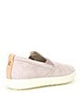 Color:Gray - Image 2 - Women's Soft VII Leather Slip-On Sneakers