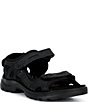 ECCO Offroad Yucatan Adjustable Strap Leather Sandals - Image 1