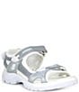 ECCO Offroad Yucatan Adjustable Strap Leather Sandals - Image 1