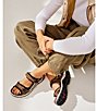 Color:Birch - Image 6 - Yucatan Adjustable Strap Leather Sandals