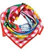 Echo Beach Picnic Silk Square Scarf - Image 1