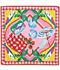 Echo Beach Picnic Silk Square Scarf - Image 2