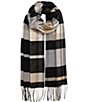 Echo Central Park Plaid Fringe Scarf - Image 1