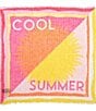 Echo Cool Summer Bandana Scarf, Color:Pink Lemon - Image 2