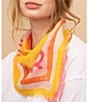 Echo Cool Summer Bandana Scarf, Color:Pink Lemon - Image 6