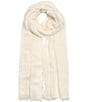 Echo Crinkle Scarf Wrap, Color:Cream - Image 1