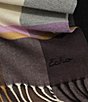 Echo Cubists Woven Plaid Scarf Wrap - Image 3