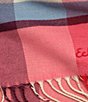 Echo Cubists Woven Plaid Scarf Wrap - Image 6