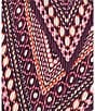 Echo Dots On Dots Pleated Diamond Scarf - Image 3